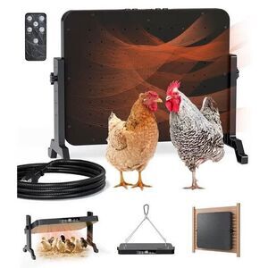 Smart Chicken Coop Heater with Thermostat